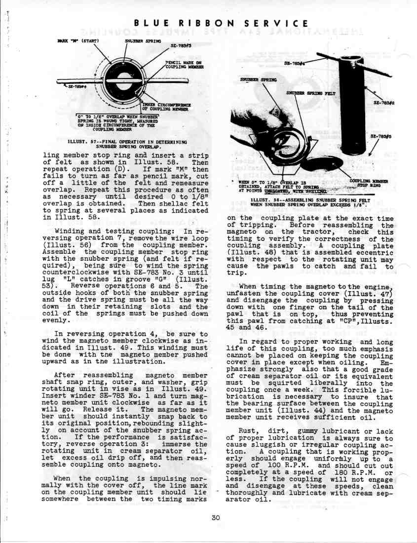 GSS-5035 Service Manual Magnetos